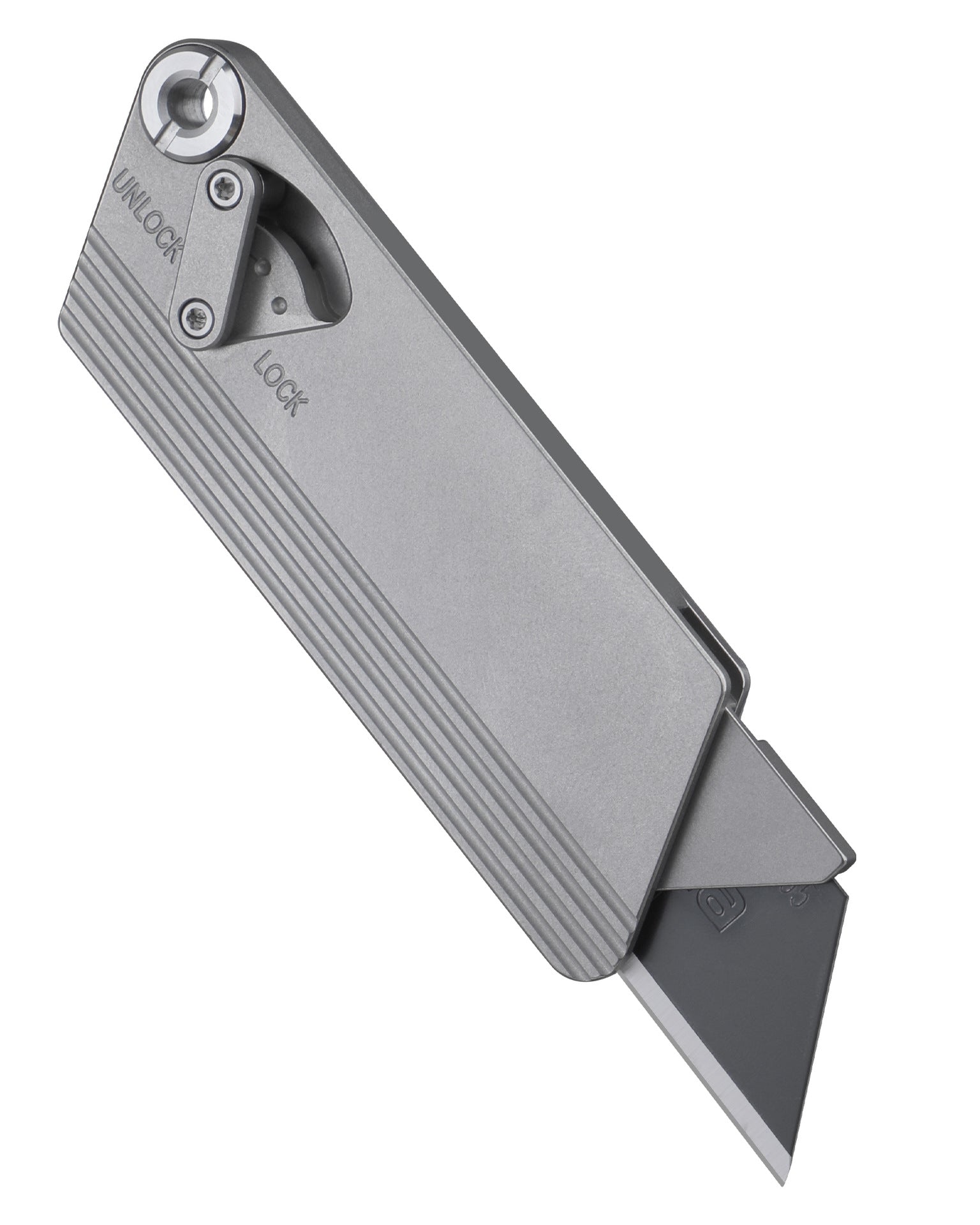 Trapezoidal Blade Titanium Alloy Art Knife